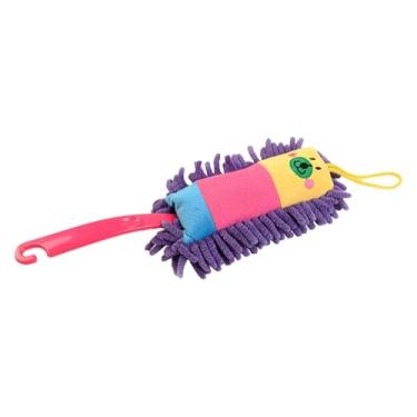 Imagem de YIJU Escova de espanador de microfibra lavável, brinquedo de faz de conta para crianças para remoção de poeira elétrica, ventilador de teto, limpeza de, Tolet