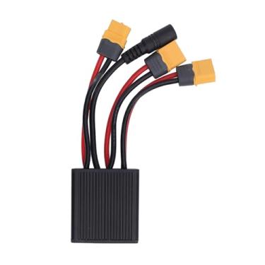 Imagem de Conversor de Bateria Duplo Com Adaptador de Conector de Carregamento 72V 20A para Ciclistas Em Liga de Alumínio