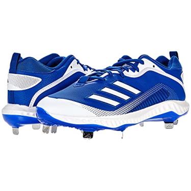Imagem de adidas Eg6551 Tênis de beisebol masculino, Azul royal/branco/branco, 16