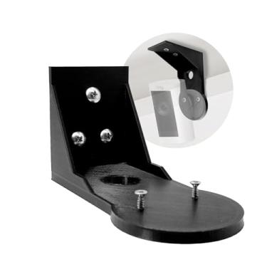 Imagem de SplashNColor compatível com suporte para câmera Ring Stick Up ao ar livre – Suporte de segurança sem fio para parede externa – Kit de acessórios para casa ao ar livre, suportes sob o teto, inclui