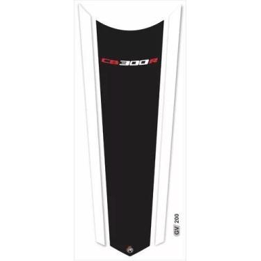 Imagem de Adesivo Faixa  Gravata  Tanque Resinado Cb300r Honda 200 - Resitank