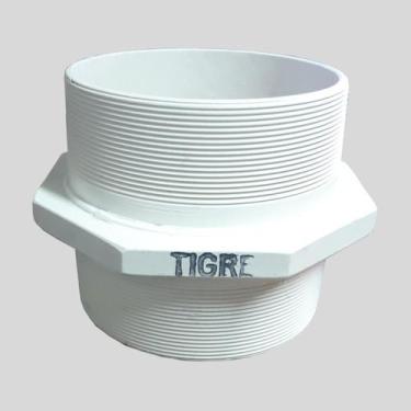 Imagem de Nipel De Rosca 5" Conexão de PVC Branco TIGRE