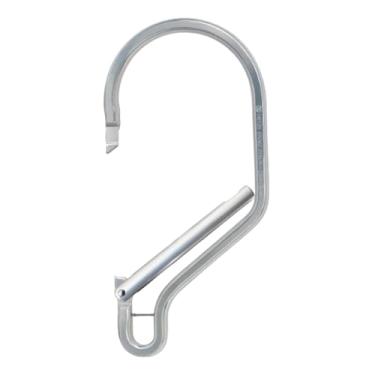 Imagem de kowaku Clipe extra grande de carabiner, gancho de primavera de liga de alumínio pesado profissional para hammock montanhismo parapente