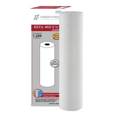 Imagem de Refil Filtro Mid 9.3/4" Filter Flux Hidrofiltros - 25 micra