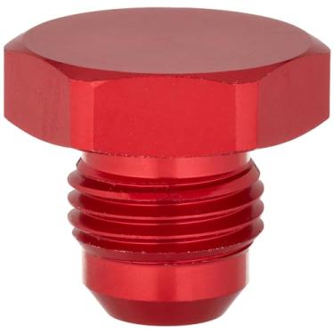 Imagem de DNA MOTORING FT-1-9012-10-RD 10an An-10 7/8 Parafuso de alargador de alumínio anodizado adaptador de encaixe de trava de porca (vermelho)