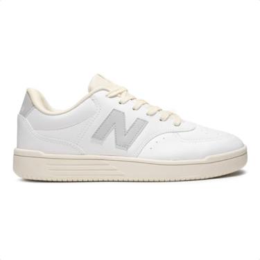 Imagem de Tênis New Balance BB80 Unissex (Branco/Bege, BR, Adulto, Numérico, 42)