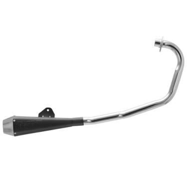 Imagem de Escapamento Pro Tork Shot 8 Titan 125 Esd 2000 - 2004 Cv Cromada, PRET