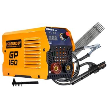Imagem de Máquina de Solda Inversora GP 160 MMA/TIG-Lift 220V Portátil Com Alça Mais 250G de Eletrodo 6013 - Pró Euro