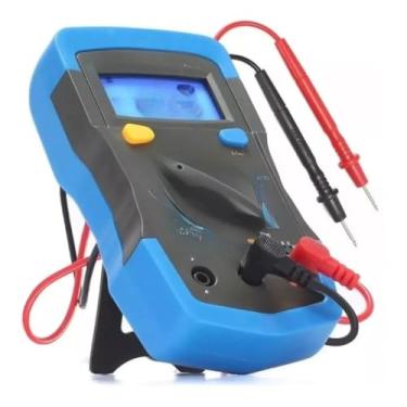 Imagem de Multímetro digital MD-180L fundo iluminado com BIPE e bateria e pontas