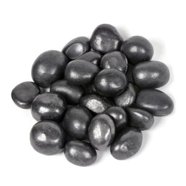 Imagem de 100 gramas Shungite Pedra de cristal natural polido polido coleção rock