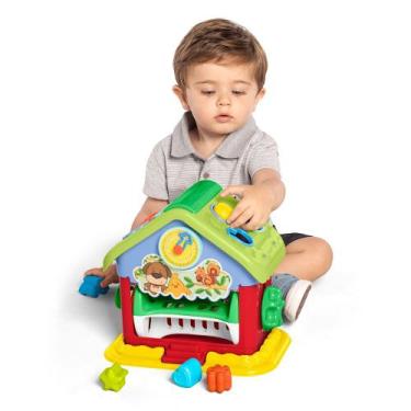 Imagem de Brinquedo Educativo Mini House Casinha de Atividades - Tateti