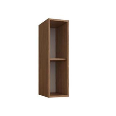 Imagem de Nicho Superior Athena 20cm 1 Prateleira Resistente - Casajá, FREIJO