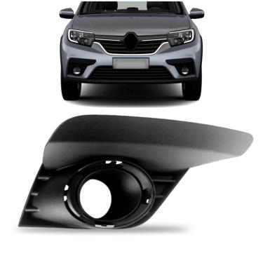 Imagem de Tela Milha Renault Logan Sandero 2020 21 2022 Com Furo Milha