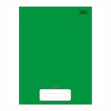 Imagem de Caderno brochurão capa dura 1X1 96 fls Dmais Verde Tilibra