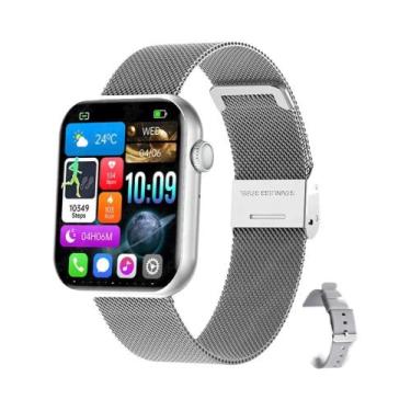 Imagem de Relógio Inteligente Esportivo Masculino À Prova D'Água Com Tela HD De 