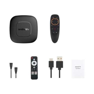 Imagem de Caixa De TV Android 14 T1 Allwinner H313 64G 128G HD 4K 8K BT5.4 Dual 