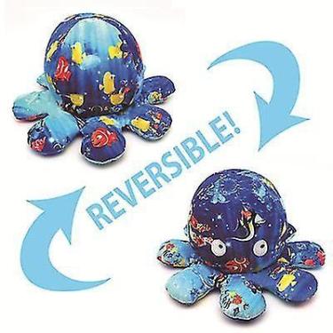 Imagem de Brinquedo de pelúcia de polvo reversível de dupla face 20 cm Gi de Nat