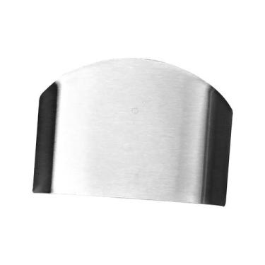 Imagem de Utensílios de cozinha Protetor de dedo anti-corte multiuso de aço inox