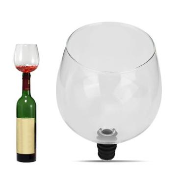 Imagem de Taças de vinho Topper Guzzle Buddy para garrafa de vinho Champagne - H