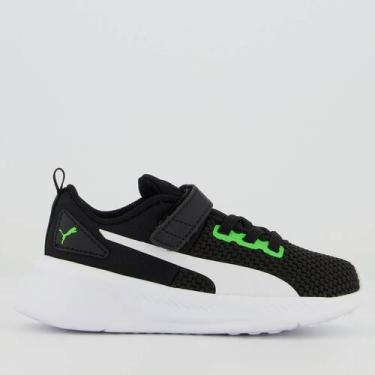 Imagem de Tênis Puma Flyer Runner V BDP Infantil Verde, 25