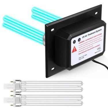 Imagem de Purificador de ar com desinfetante de luz UV Qualirey 26W para HVAC