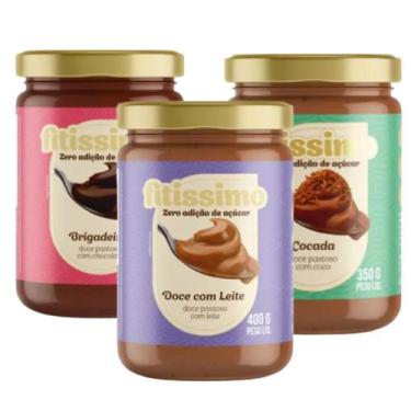 Imagem de Kit 3 Doces Fitíssimo Diet 400g Zero Açúcar, Zero Lactose e Sem Glúten