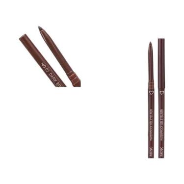 Imagem de Lápis Delineador À Prova d'Água De Longa Duração 5 Cores Azul Preto Ma