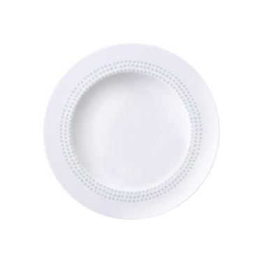 Imagem de Prato Fundo Tramontina Monocroma Em Porcelana Decorada 23 Cm