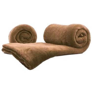 Imagem de Manta Bebê Microfibra Fofinha 70cm x 1,00m Lisa Várias Cores - Koala B