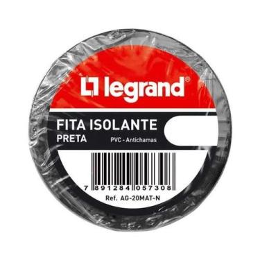 Imagem de Fita Isolante Preta 5m - Legrand - Amanco