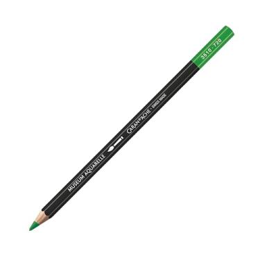 Imagem de Caran D'ache Lápis Aquarela de museu, verde brilhante (3510.72)