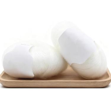 Imagem de 1 rolo de fio de mohair 25 g angorá pequeno fio de lã longo para tecer cachecóis, xales, suéteres, chapéus, sapatos e artesanato