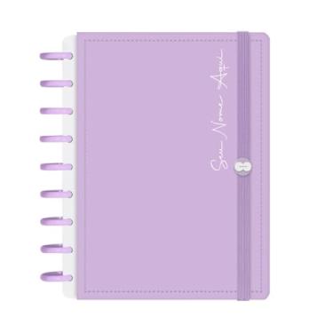 Imagem de Caderno De Disco Iscool Inteligente 140 Folhas Personalizado Solid Colors Lavanda M+