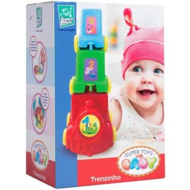 Imagem de Brinquedo Trenzinho de Encaixar Baby - Super Toys - Não Disponível