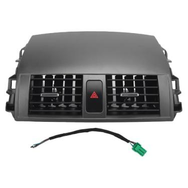 Imagem de Keenso Painel de Saída CA Central, Tampa de Acabamento de Ventilação de Ar, Interruptor de Emergência, Botão de Relógio para 2009-2013, 55670-02160, 5567002340