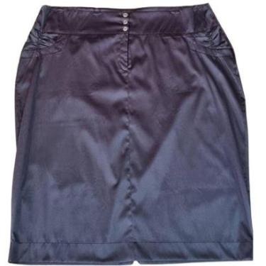 Imagem de Saia Feminina Judiely Cetim Morena Luz Plus Size-Feminino