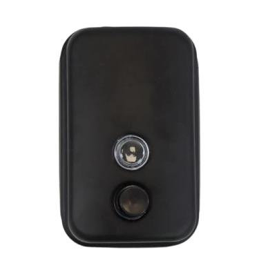 Imagem de Dispenser Inox Preto 500ml Global – Para Sabonete Líquido ou Álcool Gel, Elegante e Resistente