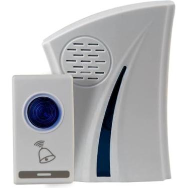 Imagem de Campainha Sem Fio para Idoso – Wireless Residencial de Longo Alcance, Fácil Instalação, Ideal para Quarto, Enfermos e Pessoas Doentes, Alarmes Assistência