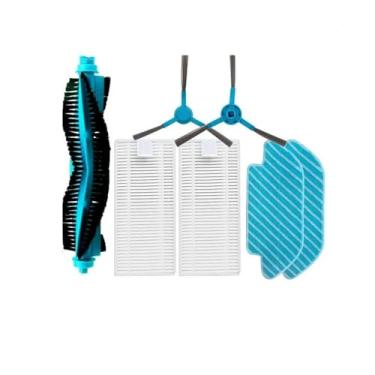 Imagem de Accessories Compatible With Cecotec Conga 2090 Main Brush Heap Filter Side Bush Robotic Vacuum Cleaner Parts(Light Grey)