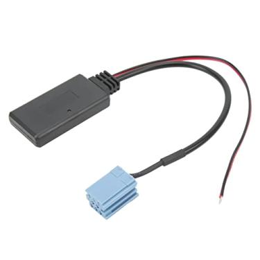 Imagem de Akozon Módulo de Rádio Automotivo Receptor AUX IN Cabo Adaptador Azul Conector ISO de 8 Pinos para Reprodutor de CD