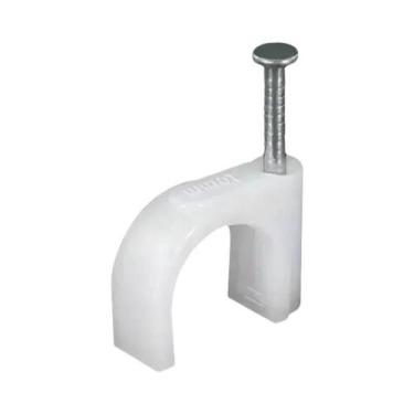 Imagem de Clipes De Cabo 4/6/8/10mm 100pcs Grampos De Cabo Coaxial Para Gestão D