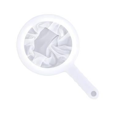 Imagem de Coador de malha de nylon ultrafino para cozinha, peneira de plástico, colher de filtro de malha fina para leite de soja, café, leite, iogurte, suco, kefir mel vinho, malha 200