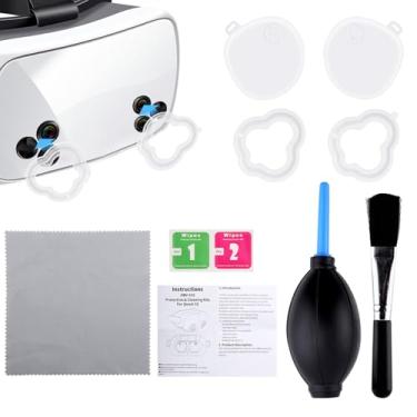 Imagem de Camera Lens Protector Films for Meta 3s, 4pcs Anti-Scratch Camera Lens Covers with Jet Bag and Cleaning Cloth Protective Case Practical Accessories for Meta 3s