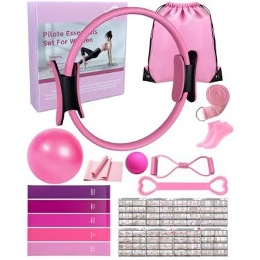 Imagem de KABCON Conjunto de anéis de Pilates 14 peças