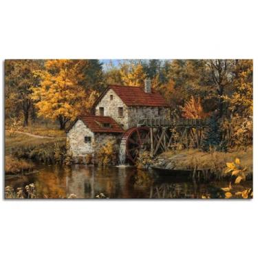 Imagem de 1029 Field Poster Tijolos Impressão em Tela Luz do Dia Arte de Parede Para Casa 1 Painéis Decorações Noframed 33.0 cmx20.3 cm