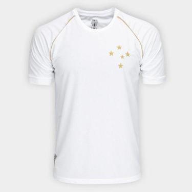 Imagem de Camiseta Cruzeiro Basic Branca-Masculino