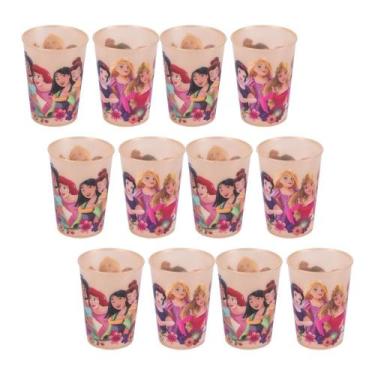 Imagem de Kit 12 Copos Princesas Disney 320 ml Para Lembrancinhas Festa Infantil