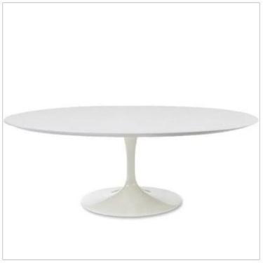 Imagem de Mesa de Jantar Tulipa Saarinen Oval 235x122 cm Laqueada - Personal Mov