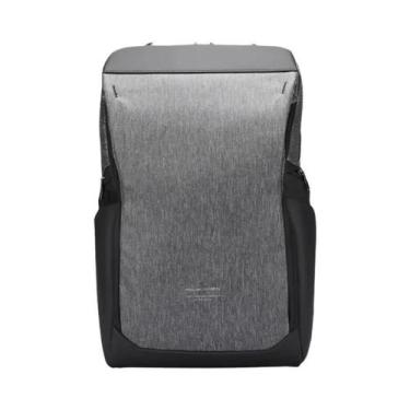 Imagem de Mochila De Viagem Para Negócios Em Grafite Cinza De Grande Capacidade 