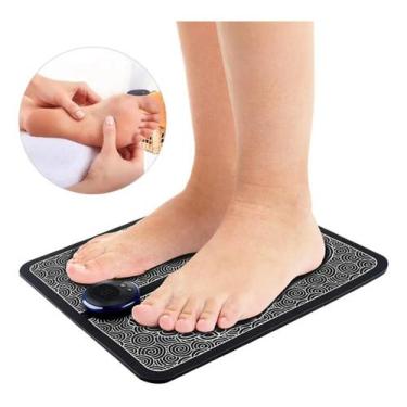 Imagem de Massageador De Pés Elétrico Tapete Ems Pulso Elétrico 1Uni - Shopbr